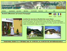 Tablet Screenshot of ferienclub-amadeus.at